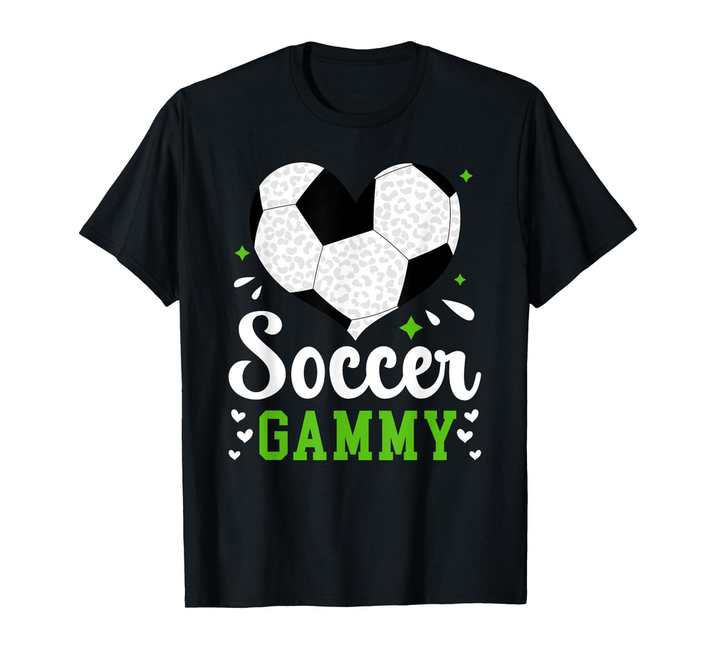 Soccer Gammy Heart Gammy Soccer T-Shirt - Fun Novelty Design Men Women - T-Shirt, Sweatshirt, Hoodie