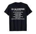 Soccer Goalkeeper Definition Soccer T-Shirt - Minimalist Print for Adults - T-Shirt, Sweatshirt, Hoodie