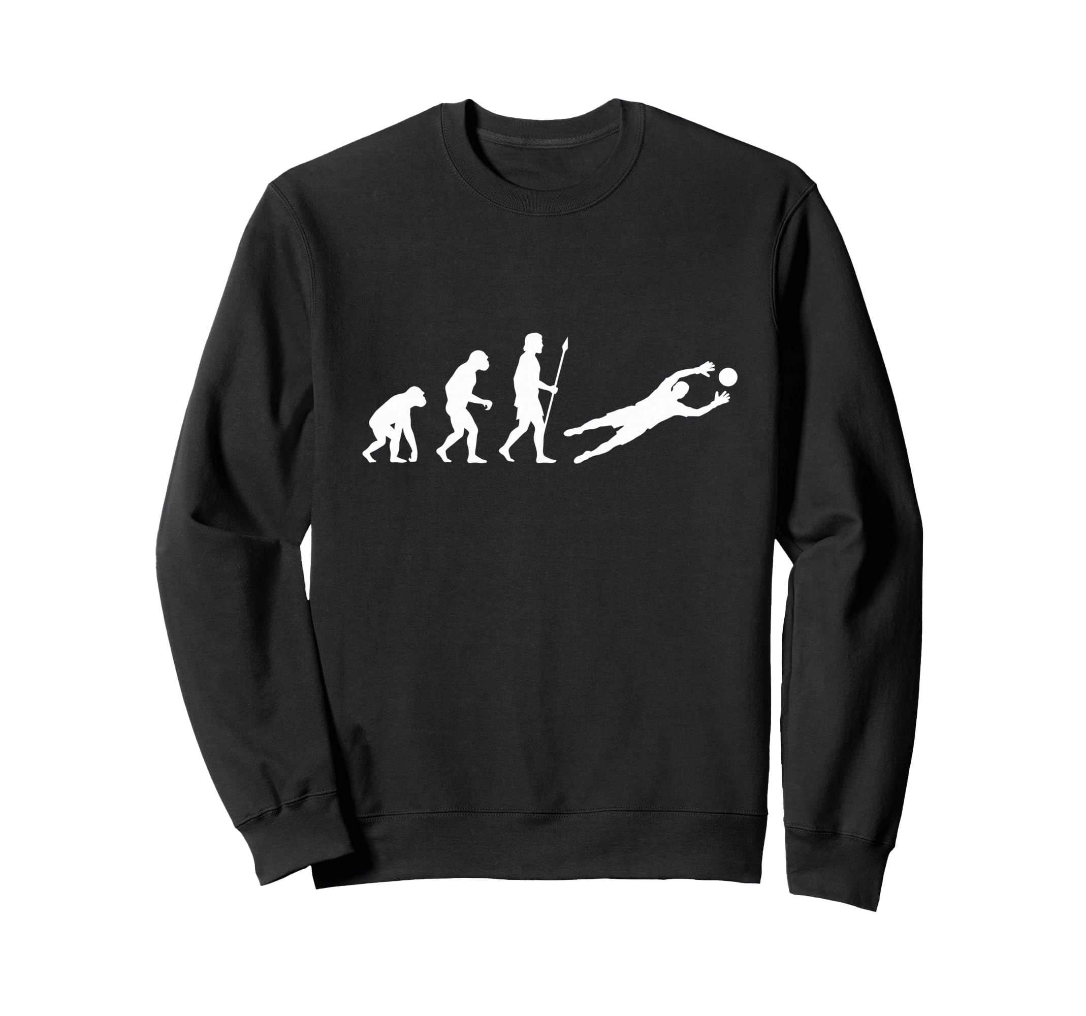 Evolution Soccer Goalkeeper Sweatshirt - Novelty Apparel Men Women - T-Shirt, Sweatshirt, Hoodie
