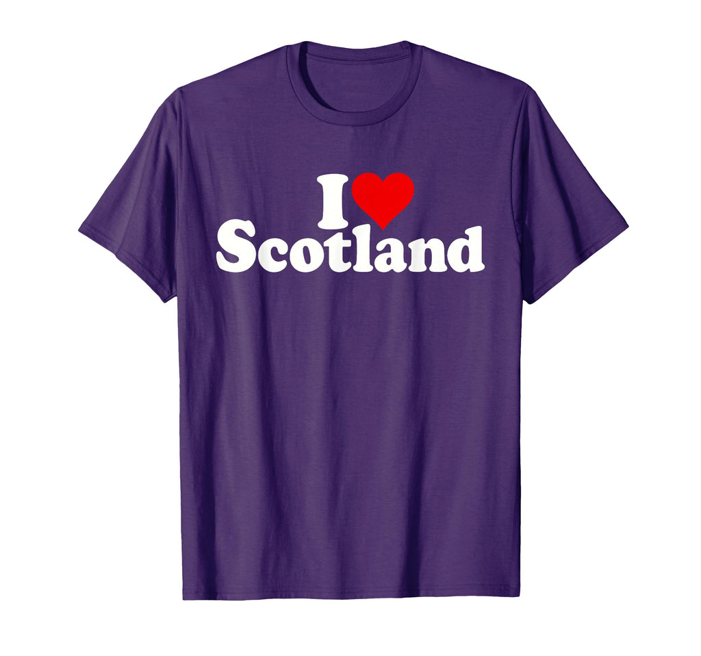 I Love Heart Scotland T-Shirt - Streetwear Style Unisex - T-Shirt, Sweatshirt, Hoodie