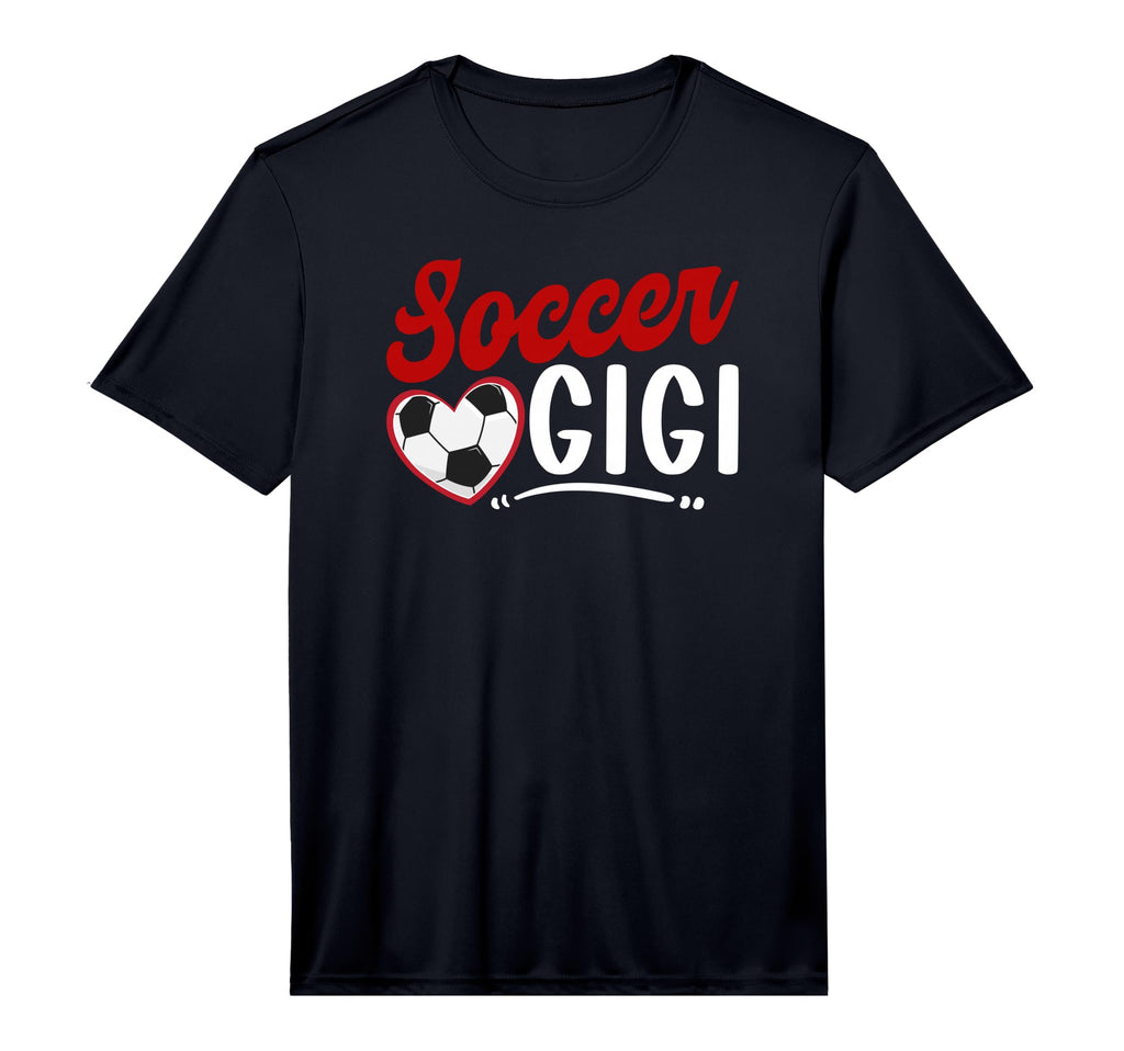 Mens Soccer Gigi Heart Grandma Gigi T-Shirt - Fun Novelty Design Unisex - T-Shirt, Sweatshirt, Hoodie