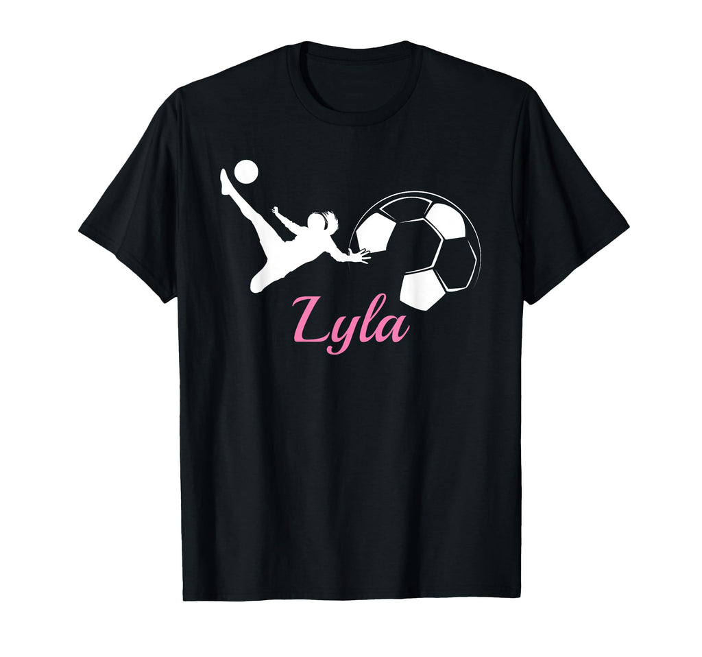 Lyla Name Gift Personalized Soccer T-Shirt - Aesthetic Graphic Unisex - T-Shirt, Sweatshirt, Hoodie