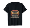 Raised Old School Rap Cassette Hip T-Shirt - Fun Novelty Design Men Women - T-Shirt, Sweatshirt, Hoodie