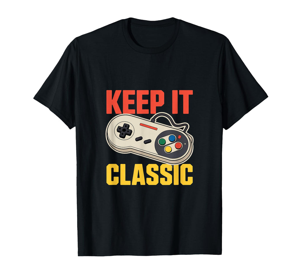 Keep It Gaming Controller Gamer T-Shirt - Aesthetic Graphic for Adults - T-Shirt, Sweatshirt, Hoodie