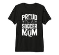 Proud Soccer Mom Sunset Vibes Tri Blend T-Shirt - Custom Art Print Unisex - T-Shirt, Sweatshirt, Hoodie