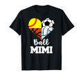 Ball Mimi Soccer Softball Volleyball T-Shirt - Graphic Print Men Women - T-Shirt, Sweatshirt, Hoodie