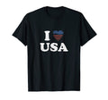 I Love Usa Flag Patriot American T-Shirt - Streetwear Style Men Women - T-Shirt, Sweatshirt, Hoodie