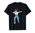 Dabbing Soccer San Marino Jersey T-Shirt - Aesthetic Graphic Men Women - T-Shirt, Sweatshirt, Hoodie