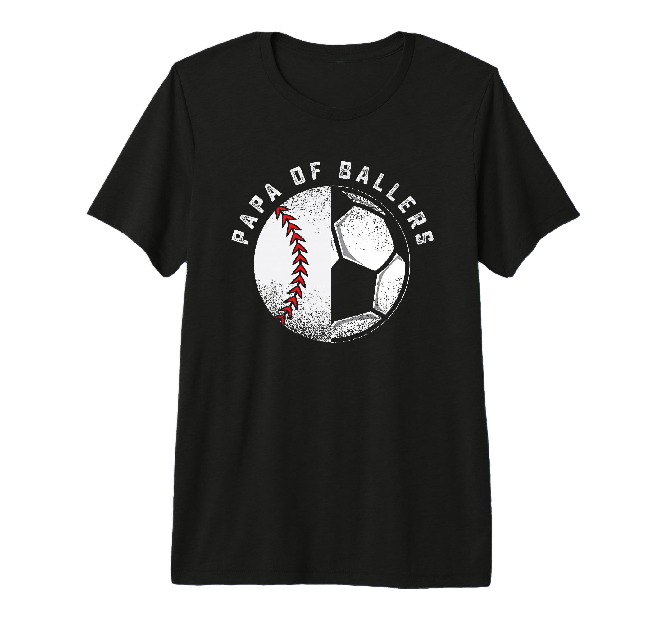 Funny Papa Gift Son Daughter Ballers T-Shirt - Unique Graphic Men Women - T-Shirt, Sweatshirt, Hoodie