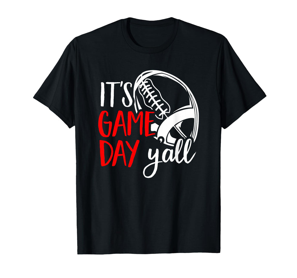 Its Game Day Yall Football Mom T-Shirt - Aesthetic Graphic Unisex - T-Shirt, Sweatshirt, Hoodie