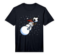 Goalkeeper Soccer Snowman Performance T-Shirt - Custom Art Print for Adults - T-Shirt, Sweatshirt, Hoodie