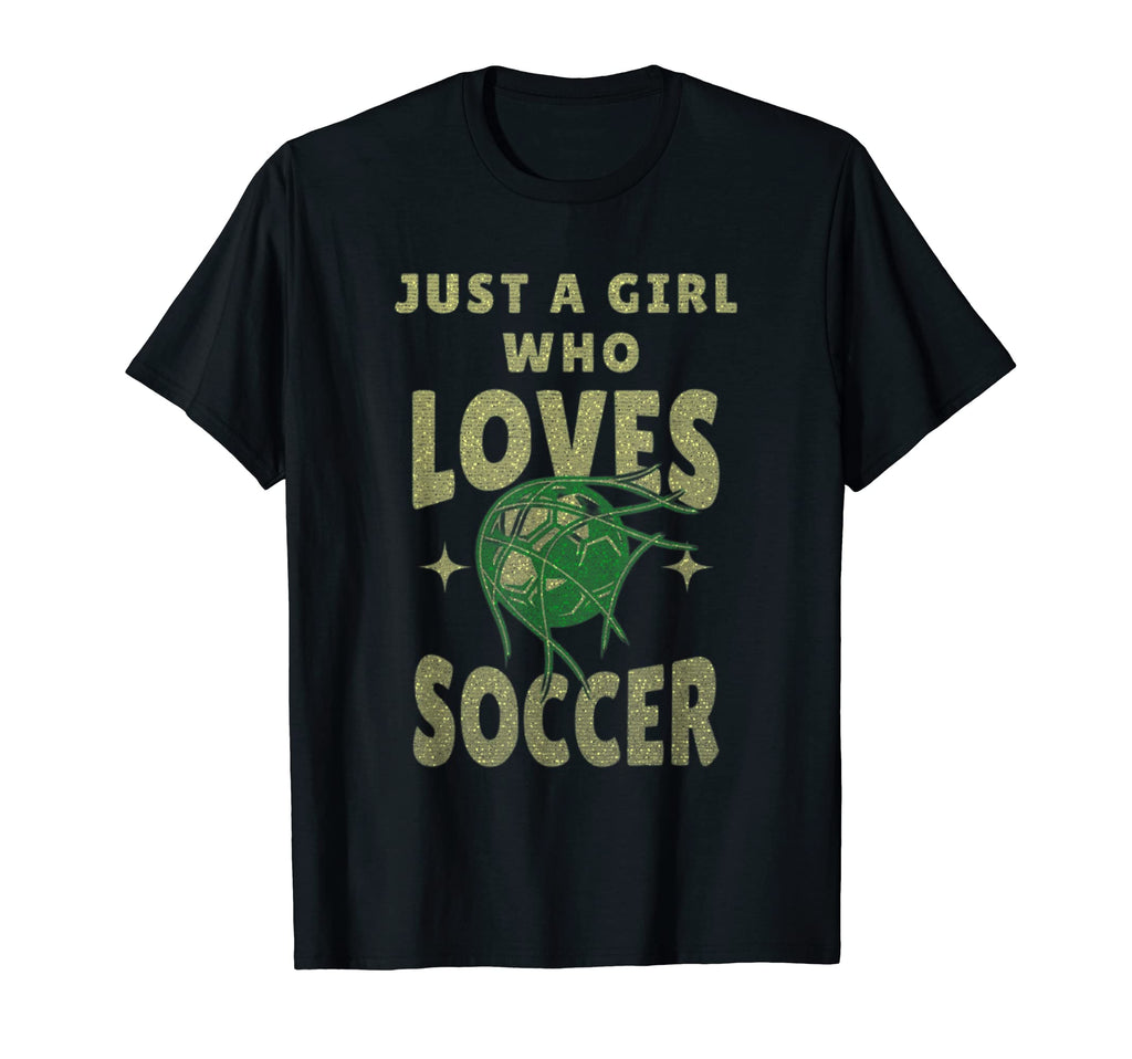 Just Who Loves Soccer Ball Goal T-Shirt - Minimalist Print for Adults - T-Shirt, Sweatshirt, Hoodie