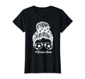Soccer Mom Messy Bun Hair Soccer T-Shirt - Casual Everyday Wear Unisex - T-Shirt, Sweatshirt, Hoodie