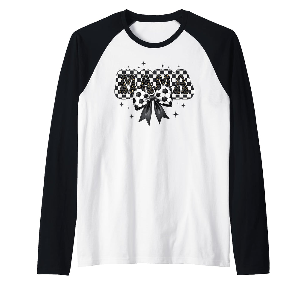 Soccer Mama Bow Mom Mommy Mother Gift T-Shirt - Streetwear Style Unisex - T-Shirt, Sweatshirt, Hoodie