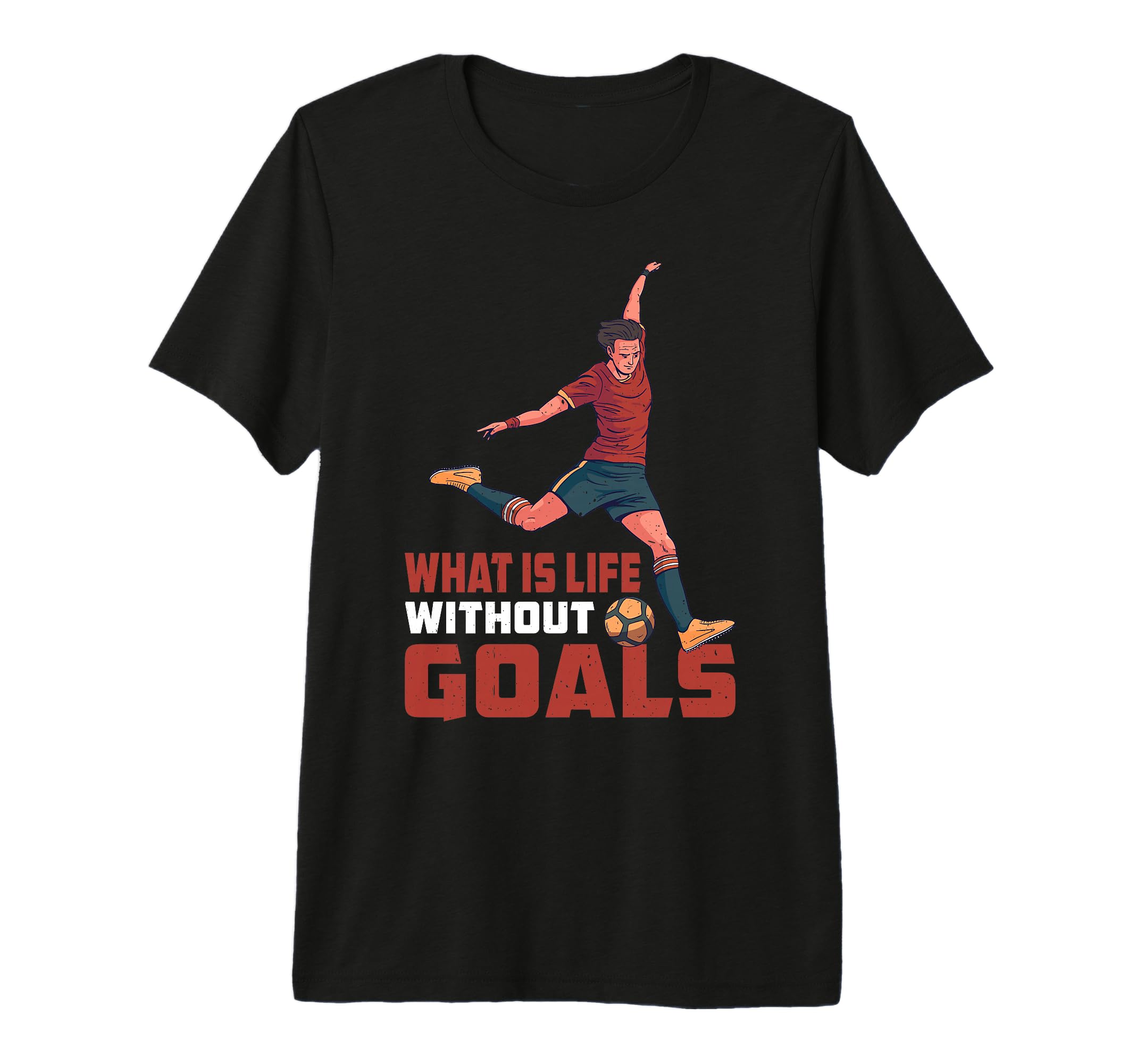 What Is Life Without Goals Tri Blend T-Shirt - Unique Graphic for Adults - T-Shirt, Sweatshirt, Hoodie