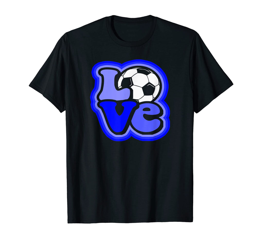 Soccer Love Teen Shades Blue T-Shirt - Streetwear Style for Adults - T-Shirt, Sweatshirt, Hoodie