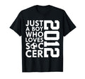 2012 Just Who Loves Soccer 14Th T-Shirt - Trendy Graphic for Adults - T-Shirt, Sweatshirt, Hoodie