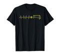 Funny Soccer Heartbeat Ecg Football T-Shirt - Novelty Apparel for Adults - T-Shirt, Sweatshirt, Hoodie