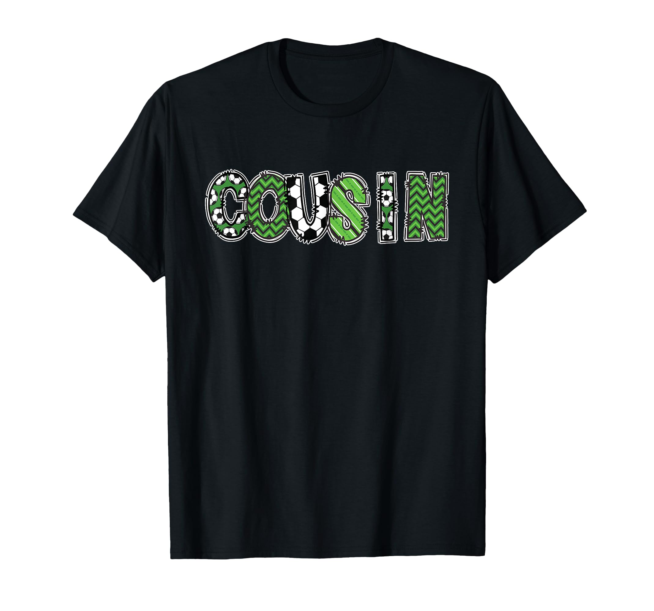 Soccer Cousin Birthday Party T-Shirt - Aesthetic Graphic for Adults - T-Shirt, Sweatshirt, Hoodie