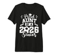 Proud Aunt 2026 Senior Soccer Ball T-Shirt - Aesthetic Graphic for Adults - T-Shirt, Sweatshirt, Hoodie