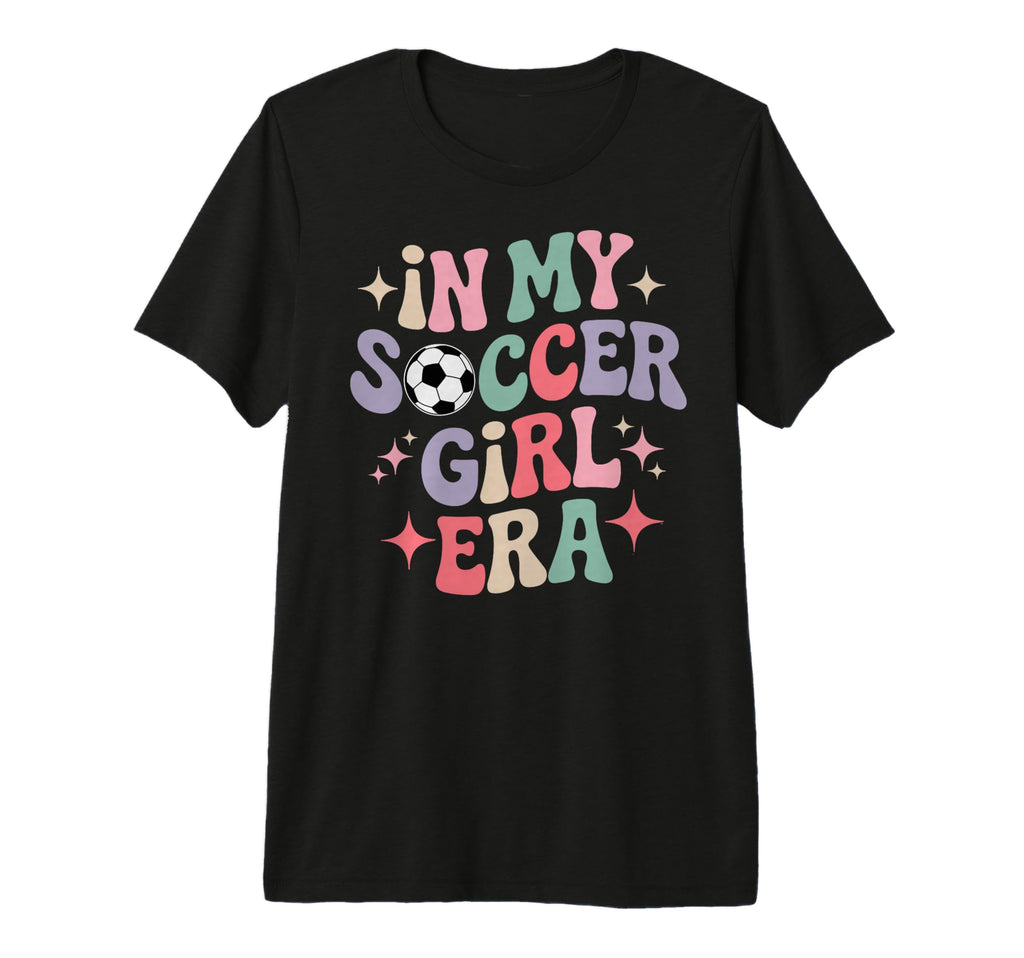 My Soccer Era Groovy Football Player T-Shirt - Novelty Apparel for Adults - T-Shirt, Sweatshirt, Hoodie