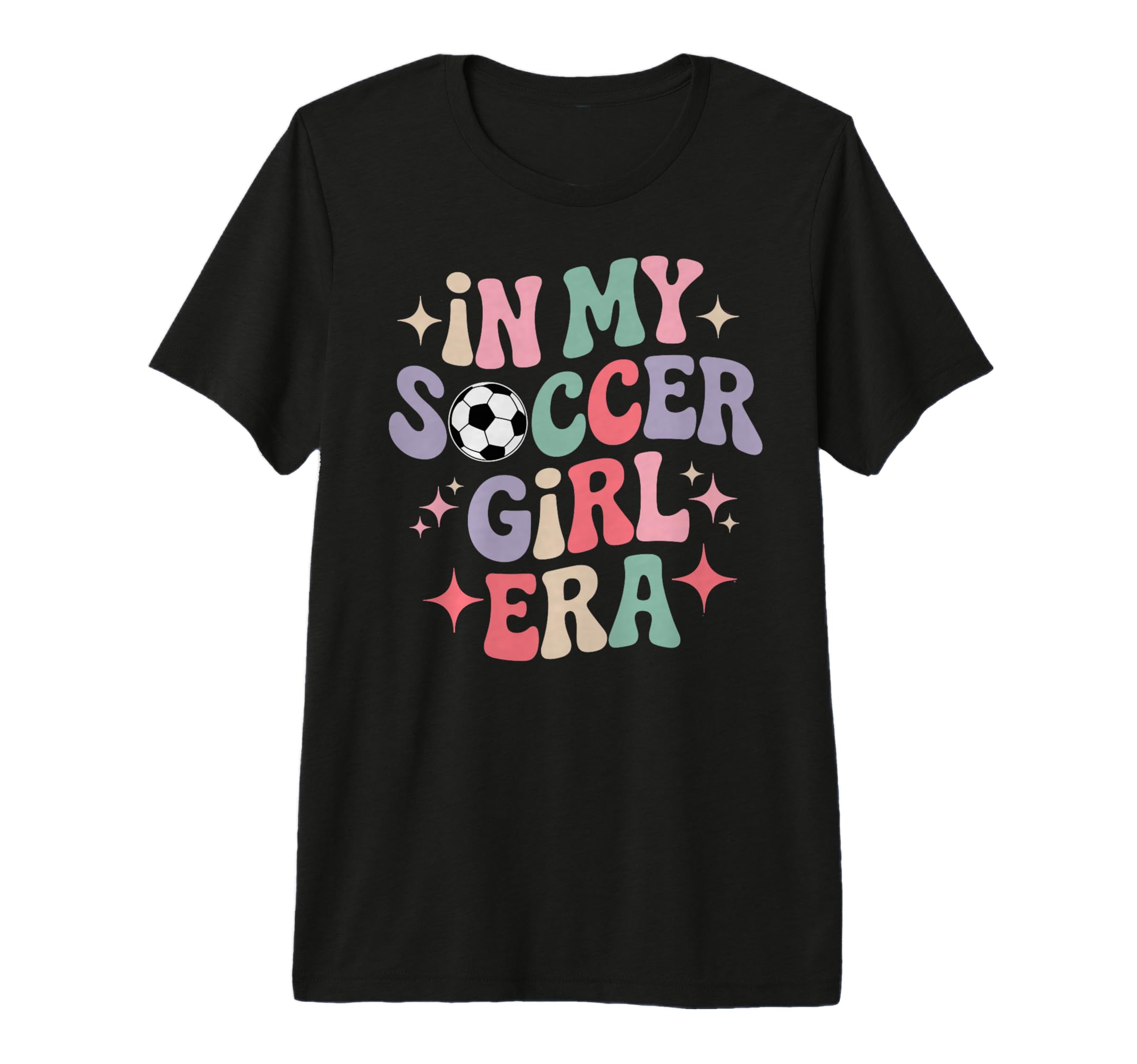 My Soccer Era Groovy Football Player T-Shirt - Novelty Apparel for Adults - T-Shirt, Sweatshirt, Hoodie