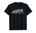 Human Evolution Female Soccer Player Womens T-Shirt - Graphic Print Unisex - T-Shirt, Sweatshirt, Hoodie