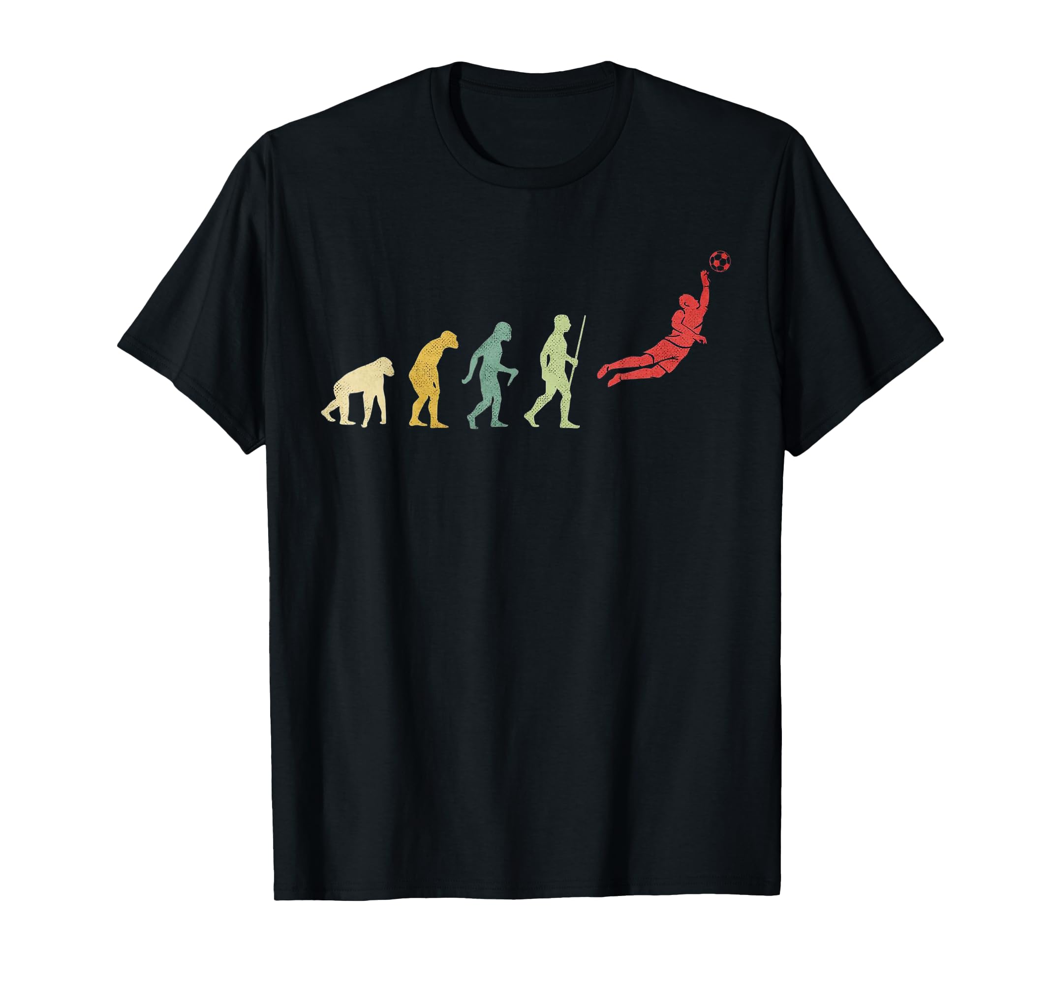 Evolution Soccer Goal Keeper T-Shirt - Graphic Print for Adults - T-Shirt, Sweatshirt, Hoodie