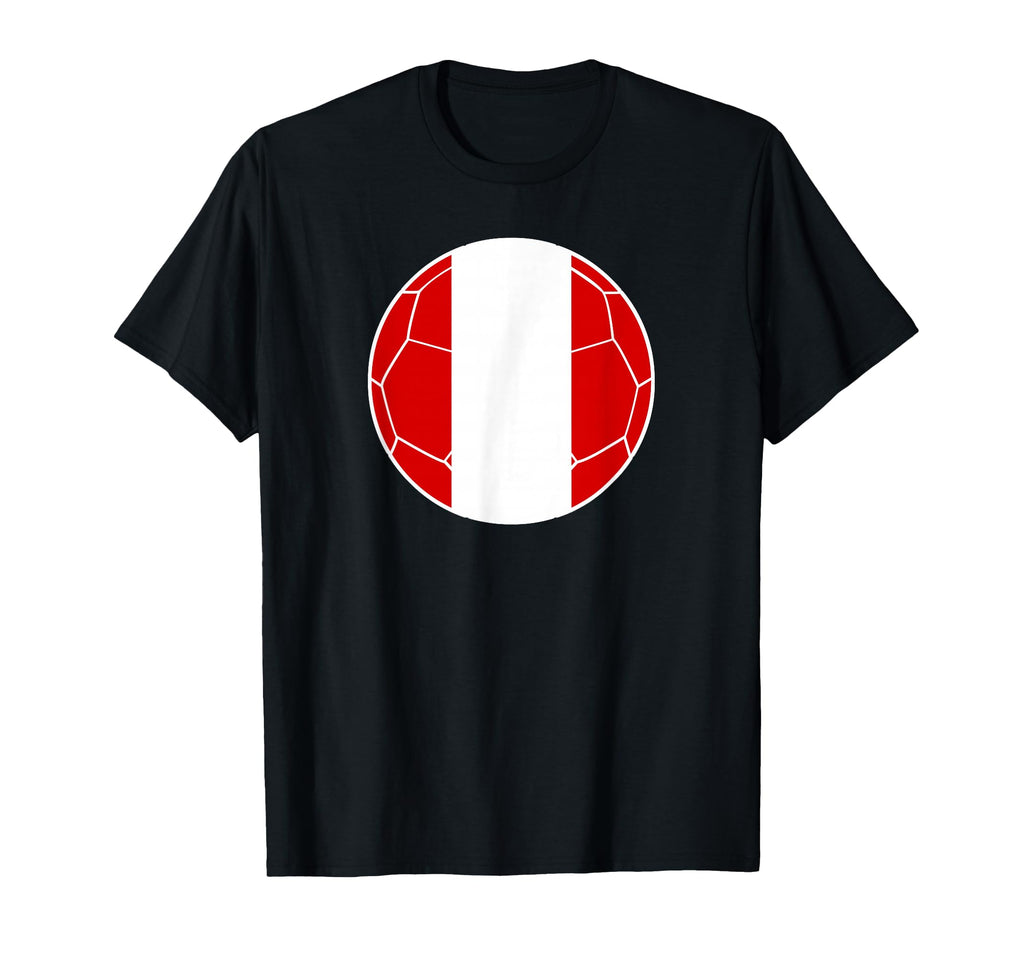 Peru Flag Soccer Peru Soccer T-Shirt - Trendy Graphic Unisex - T-Shirt, Sweatshirt, Hoodie