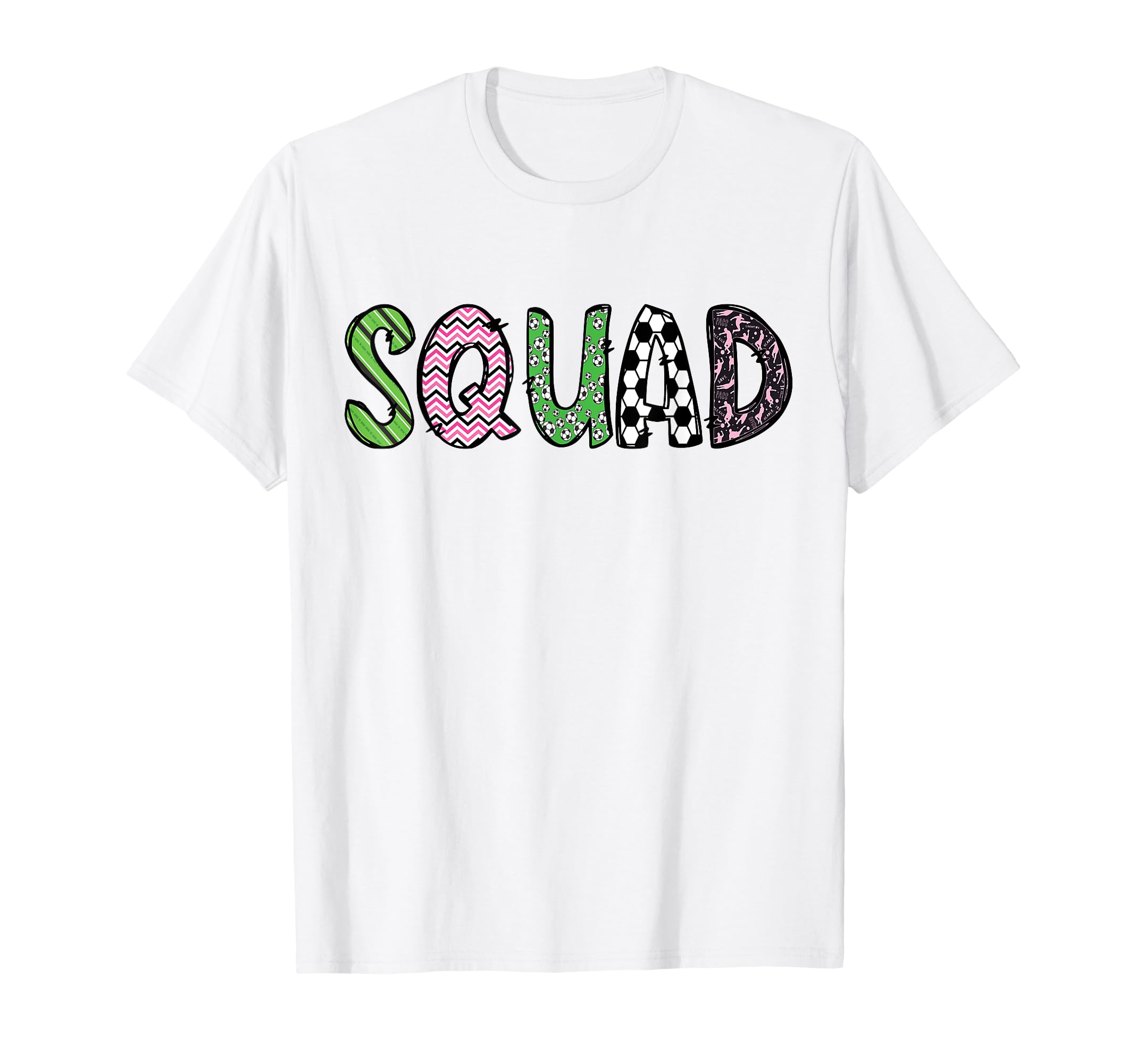 Soccer Squad Funny Soccer Birthday T-Shirt - Custom Art Print Unisex - T-Shirt, Sweatshirt, Hoodie