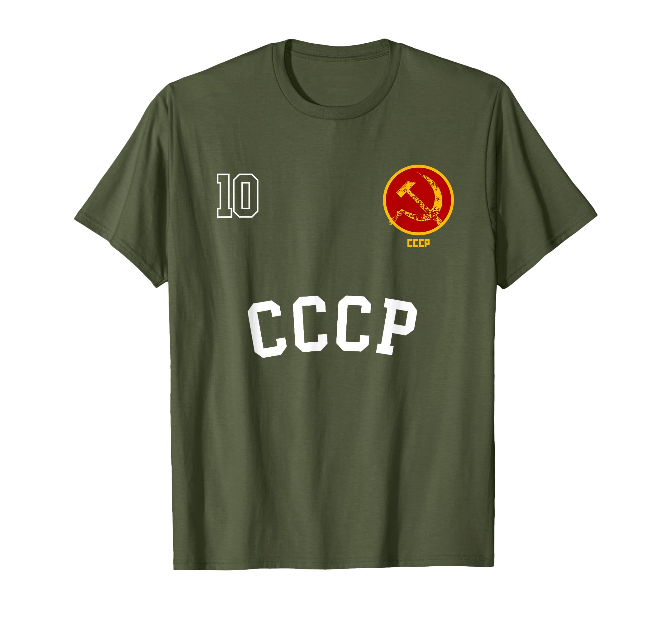 Cccp Soccer Hammer Sickle Soviet Union T-Shirt - Novelty Apparel Unisex - T-Shirt, Sweatshirt, Hoodie