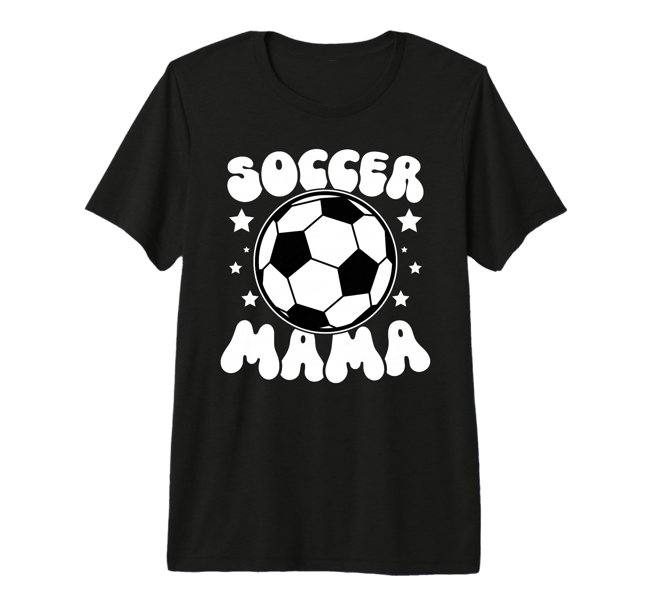 Soccer Mama Groovy Soccer Mom Soccer T-Shirt - Custom Art Print for Adults - T-Shirt, Sweatshirt, Hoodie