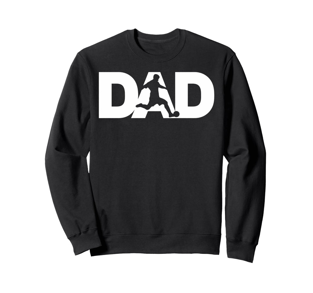 Fathers Day Soccer Player Mens Soccer Sweatshirt - Minimalist Print Unisex - T-Shirt, Sweatshirt, Hoodie
