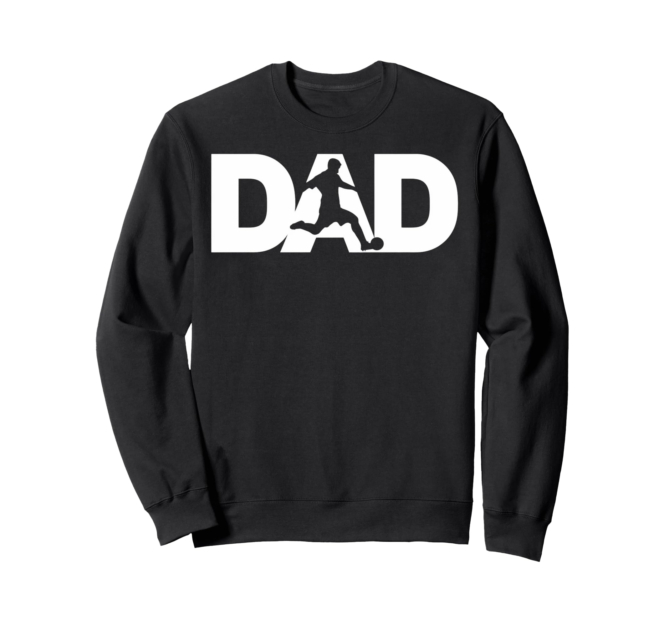 Fathers Day Soccer Player Mens Soccer Sweatshirt - Minimalist Print Unisex - T-Shirt, Sweatshirt, Hoodie
