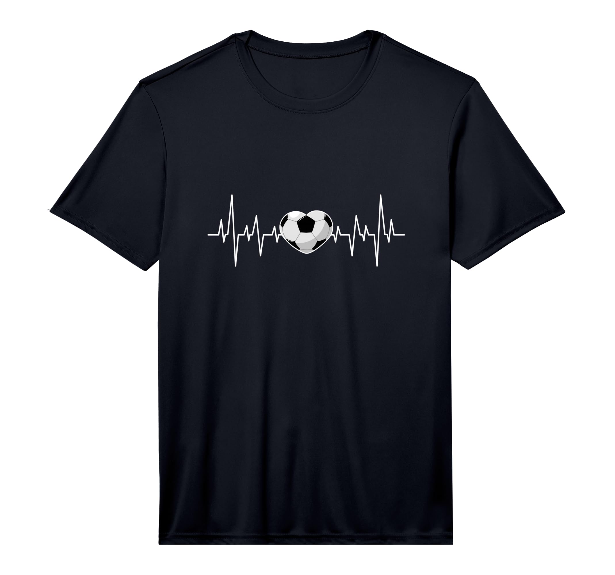 Mens Soccer Goalie Heartbeat Heart T-Shirt - Unique Graphic Unisex - T-Shirt, Sweatshirt, Hoodie
