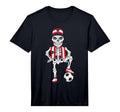 Austria Soccer Skeleton Fan Team Gift T-Shirt - Trendy Graphic Unisex - T-Shirt, Sweatshirt, Hoodie