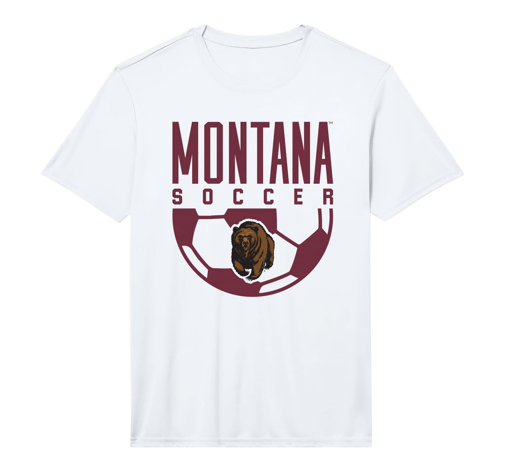 University Montana Grizzlies Soccer T-Shirt - Custom Art Print for Adults - T-Shirt, Sweatshirt, Hoodie