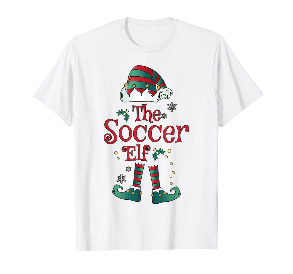 Soccer Elf Costume Family Gnome T-Shirt - Casual Everyday Wear Men Women - T-Shirt, Sweatshirt, Hoodie