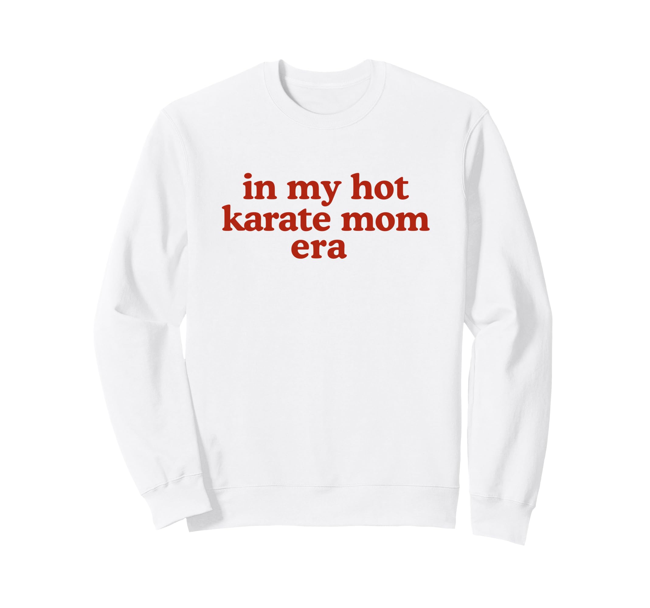 My Hot Soccer Mom Era Red Must Sweatshirt - Minimalist Print for Adults - T-Shirt, Sweatshirt, Hoodie