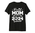Proud Mom 2024 Senior Funny Soccer 2024 T-Shirt - Streetwear Style Unisex - T-Shirt, Sweatshirt, Hoodie