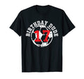 17 Year Old 17Th Birthday Dude Soccer T-Shirt - Trendy Graphic for Adults - T-Shirt, Sweatshirt, Hoodie