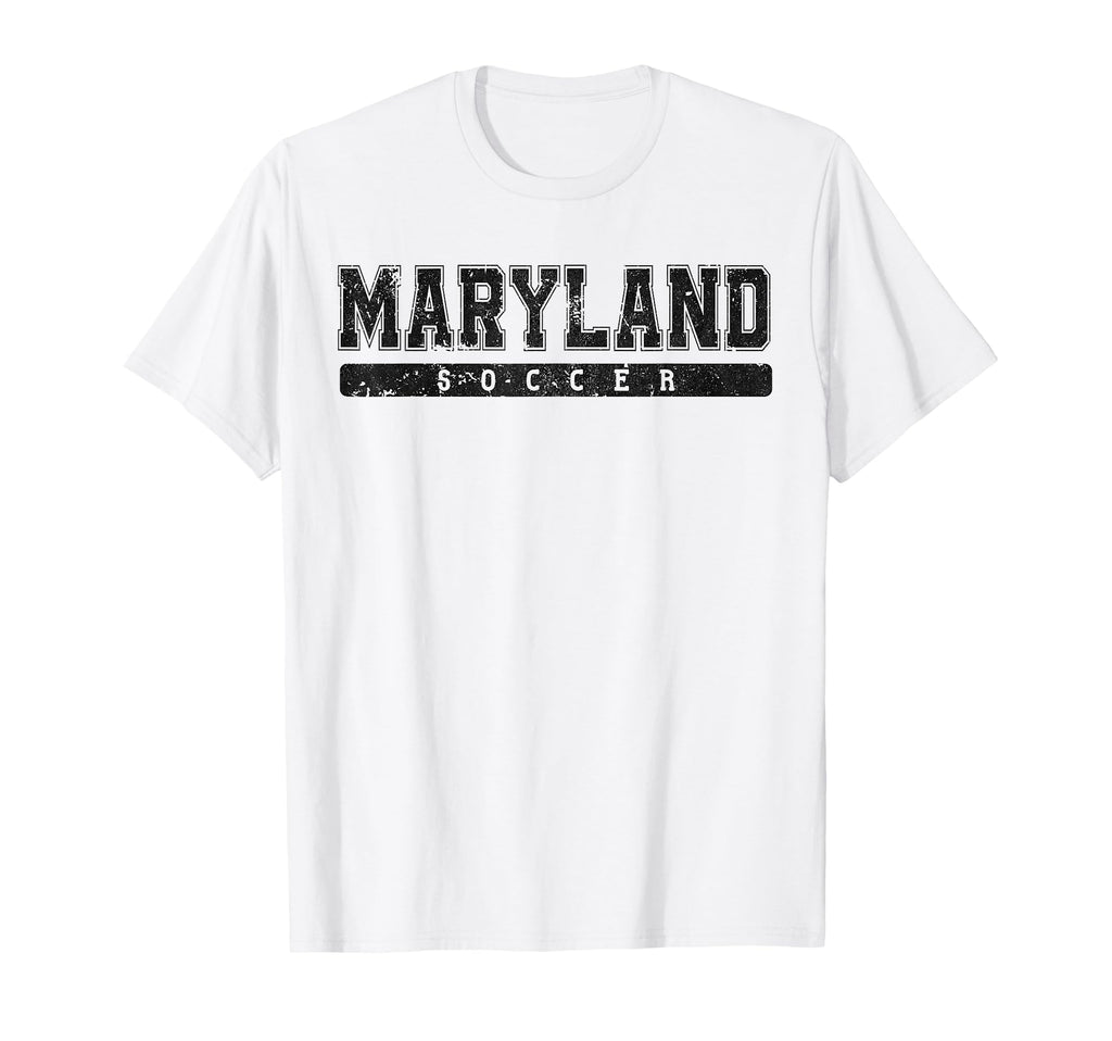 Maryland Soccer Tees Tanks Tops T-Shirt - Unique Graphic for Adults - T-Shirt, Sweatshirt, Hoodie