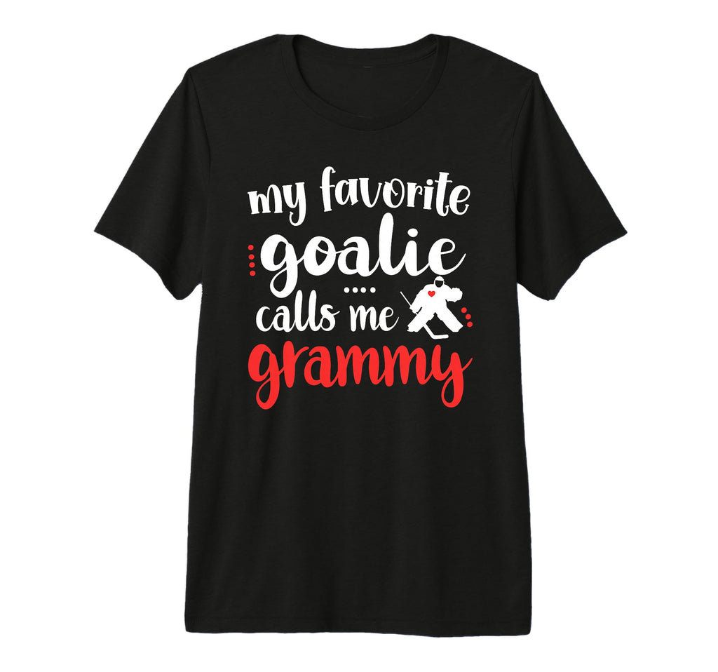 Proud Ice Hockey Goalie Grammy Hockey T-Shirt - Novelty Apparel Men Women - T-Shirt, Sweatshirt, Hoodie
