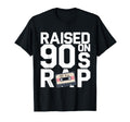 Raised 90S Rap Old School Hip Hop Music T-Shirt - Unique Graphic Men Women - T-Shirt, Sweatshirt, Hoodie
