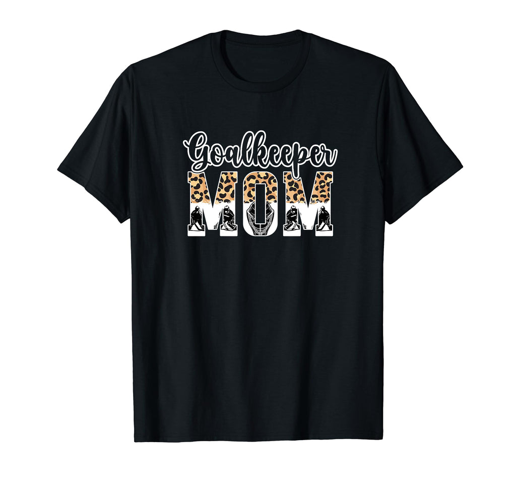 Ice Hockey Goalkeeper Mom Hockey T-Shirt - Minimalist Print Men Women - T-Shirt, Sweatshirt, Hoodie