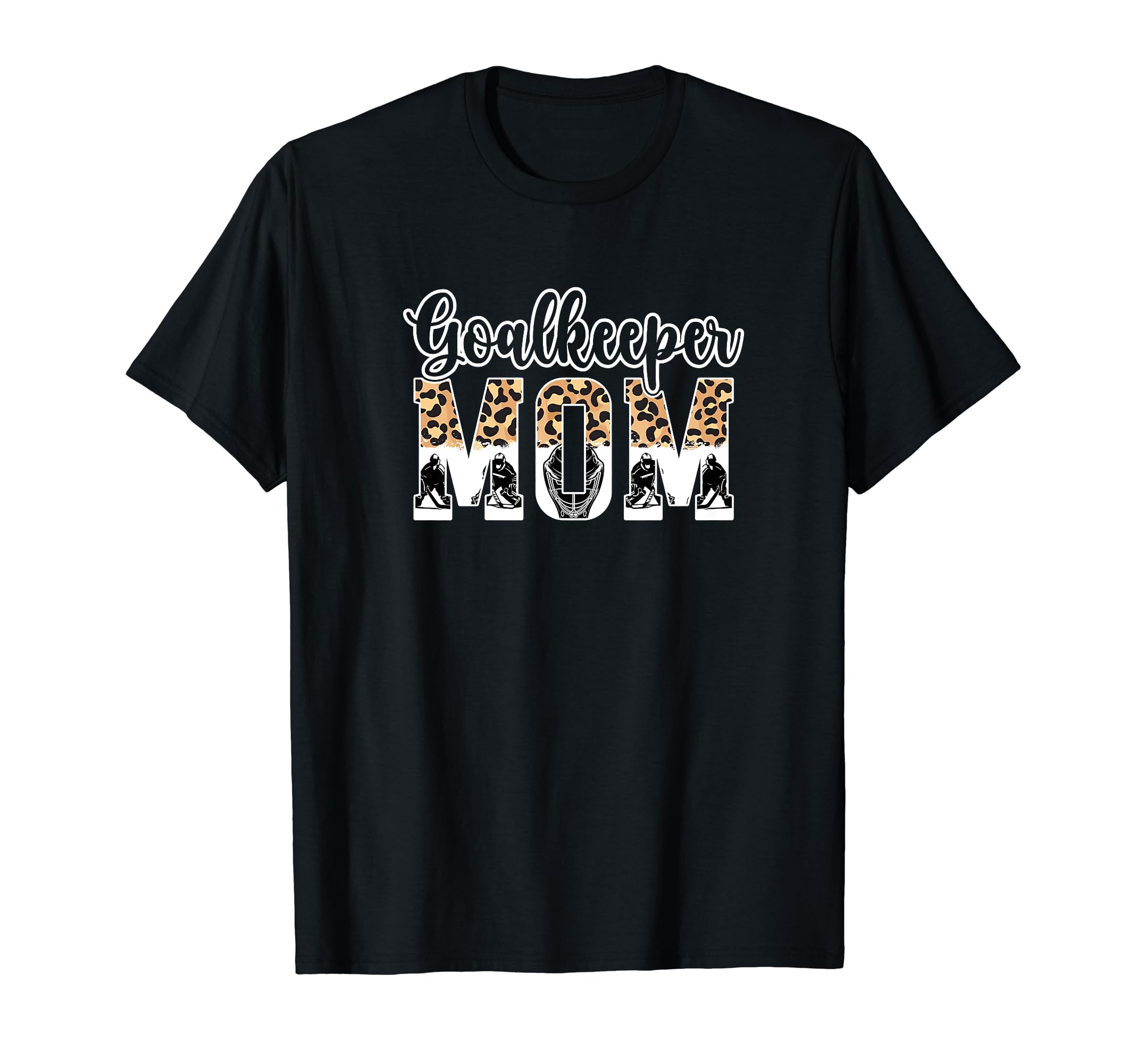 Ice Hockey Goalkeeper Mom Hockey T-Shirt - Minimalist Print Men Women - T-Shirt, Sweatshirt, Hoodie