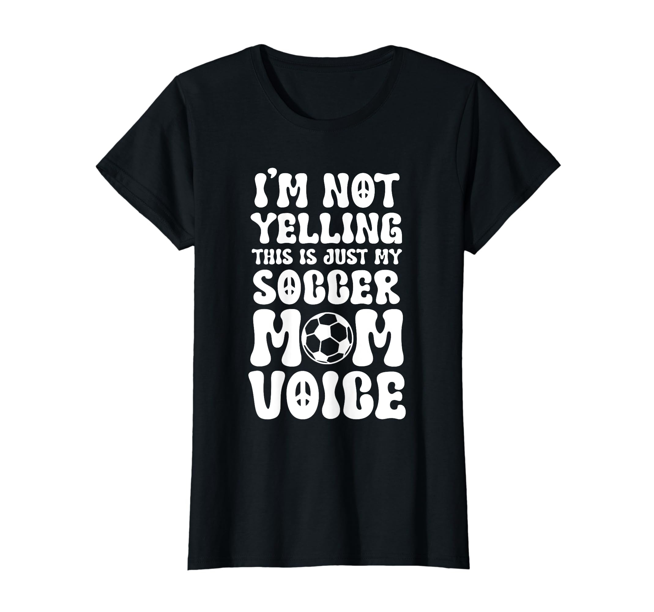 This Is Just My Soccer Mom Voice T-Shirt - Custom Art Print for Adults - T-Shirt, Sweatshirt, Hoodie