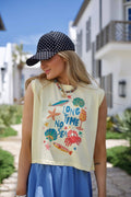 Long Time No Sea Tank - Adult & Kids T-Shirts, Sweatshirts & Hoodies apparel design preview 1