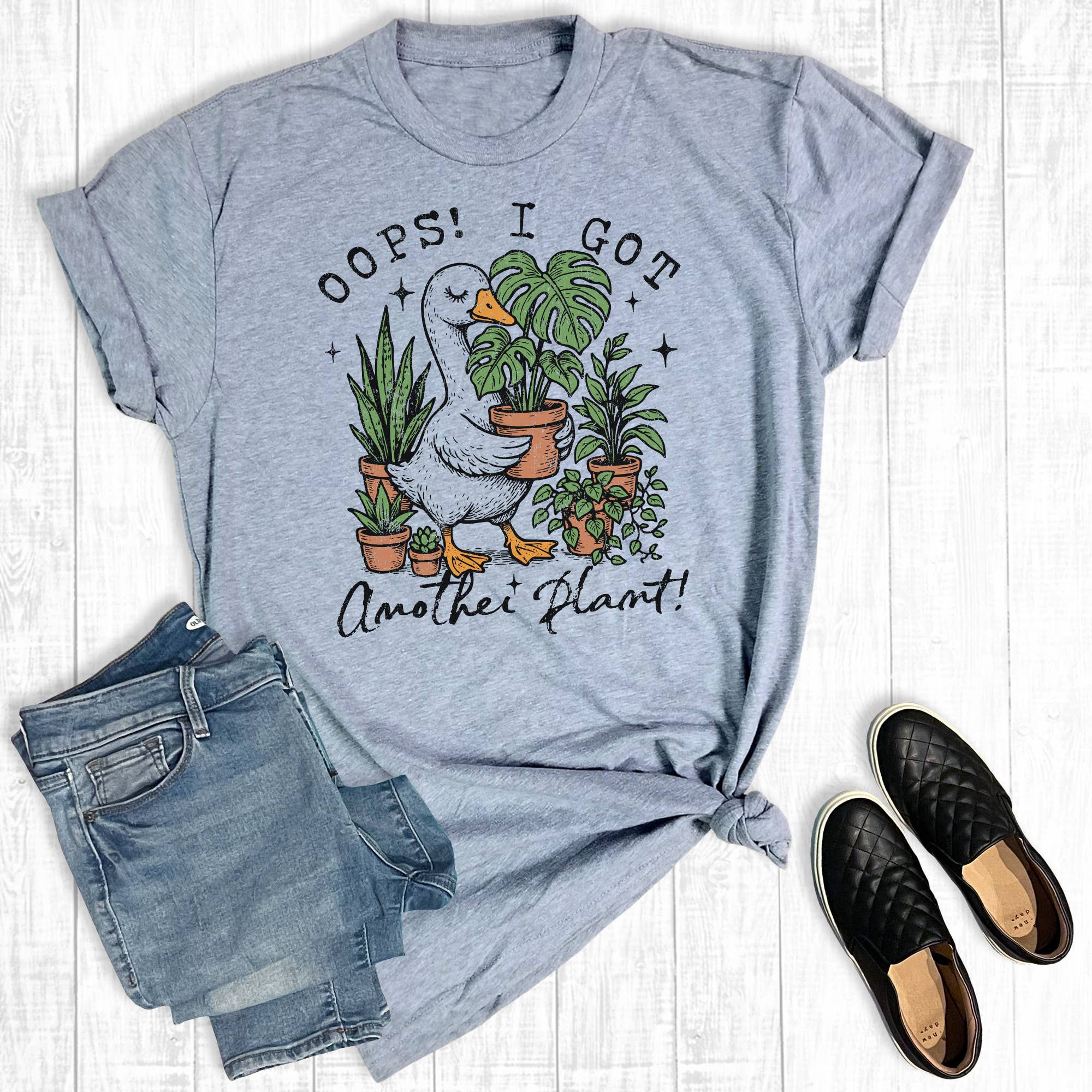 Funny Oops I Got Another Plant Graphic - Adult & Kids T-Shirts, Sweatshirts & Hoodies apparel design preview 1