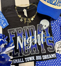 Friday Night Lights Blue - Adult & Kids T-Shirts, Sweatshirts & Hoodies apparel design preview 1